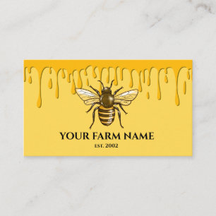 Carte De Visite Apiarist Apiarist Bee Farm Honeybees Honeypeb