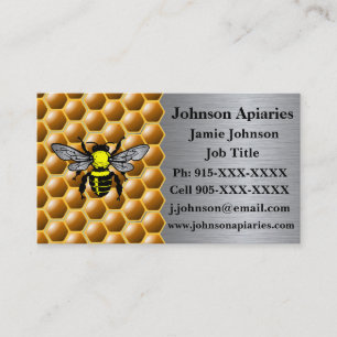 Carte de visite apicole