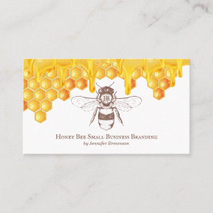 Carte De Visite Apiculture Apiary Honey Farm