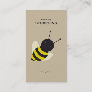 Carte De Visite apiculture d'abeille kawaii