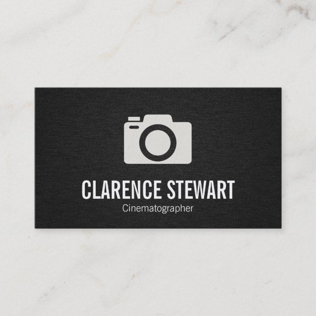 Carte De Visite Appareil photo (Devant)