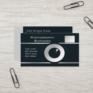 Carte De Visite Appareil-photo de photographe