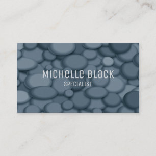 Carte De Visite Apparence professionnelle minimaliste en roche de