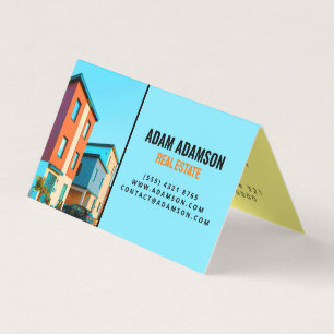 Carte De Visite Appartements & Maisons - Courtier immobilier QR pl