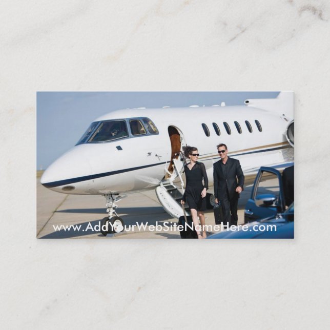 Carte de visite - appel au texte d'action sur (Devant)