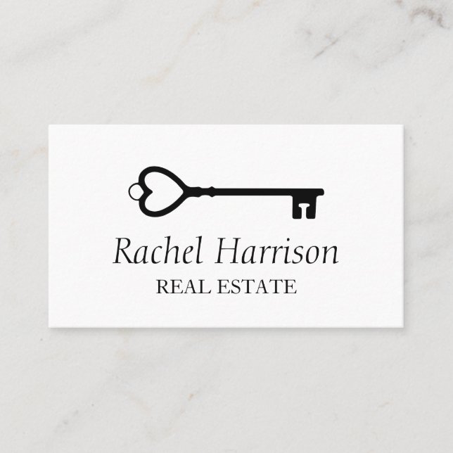 Carte De Visite Appréciation du concepteur d'intérieur de clés Vin (Devant)