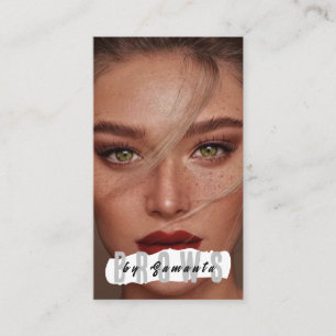 Carte De Visite Après-soins des sourcils PMU Microblading Henna Sa