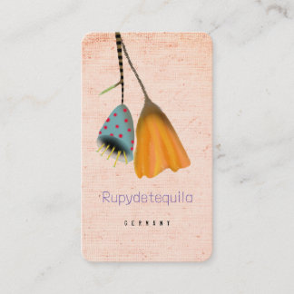 Carte de visite aquarelle