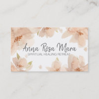 Aquarelle florale moderne d'abrégé sur doux de *~*