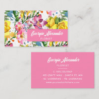 Aquarelle moderne tendance Artiste Floral Floriste