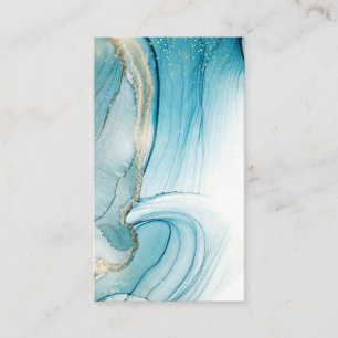Carte de visite aquarelle vierge