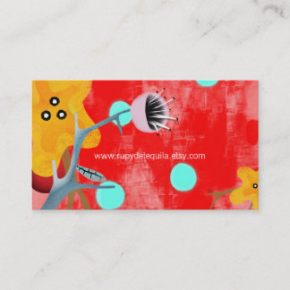 Carte De Visite Aquarelles
