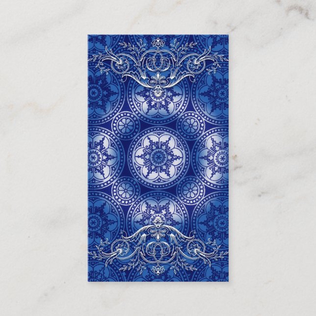Carte De Visite Arabesque victorien, GLORIOSA (Devant)