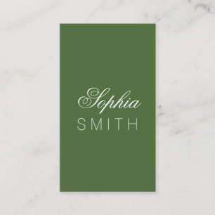 Carte De Visite Arborescence supérieure - Entrez votre nom