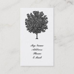 Carte De Visite Arbre