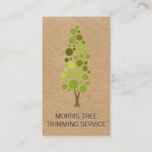 Carte De Visite Arbre Aménagement paysager Jardinier