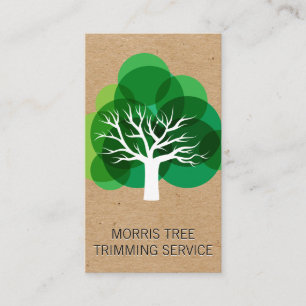 Carte De Visite Arbre   Aménagement paysager   Jardinier
