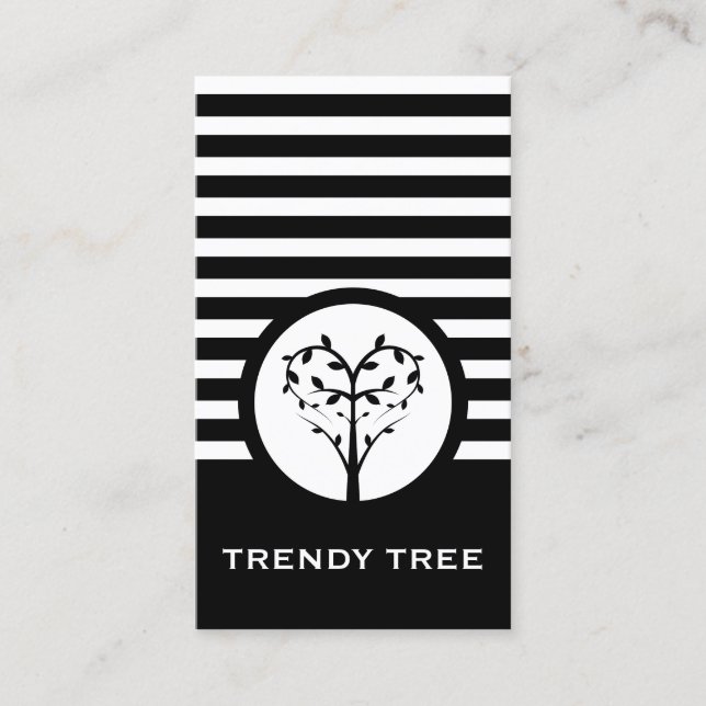 Carte De Visite Arbre Chic trié (Devant)