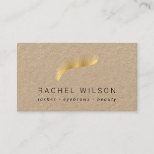 Carte De Visite Arbre de maquillage rustique d'éperon d'or