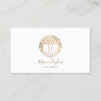 Carte De Visite Arbre de vie Coach Thérapiste Psychiatre Business