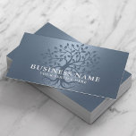 Carte De Visite Arbre de vie Santé Wellness Salon Spa Dusty Blue<br><div class="desc">Arbre de vie Santé Wellness Salon Spa Dusty Blue Cartes de visite.</div>
