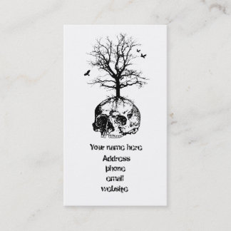 Carte De Visite Arbre mort