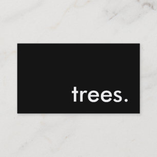 Carte De Visite arbres.