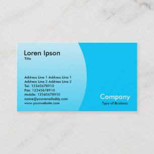 Carte De Visite Arc - Ciel bleu