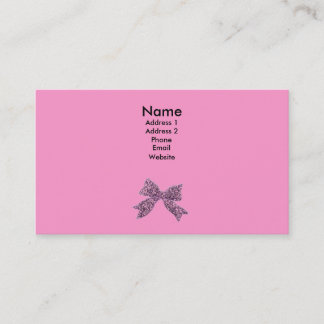 Carte De Visite arc rose