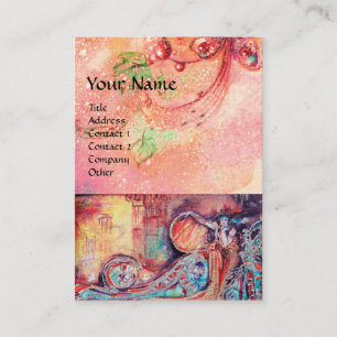 CARTE DE VISITE ARCADIE / PLANTE MAGIQUE DE BOUTEILLE