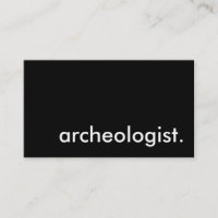 archéologue.