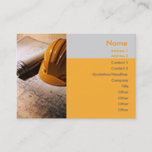 Carte de visite architecte