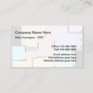 Carte De Visite Architecte d'intérieur