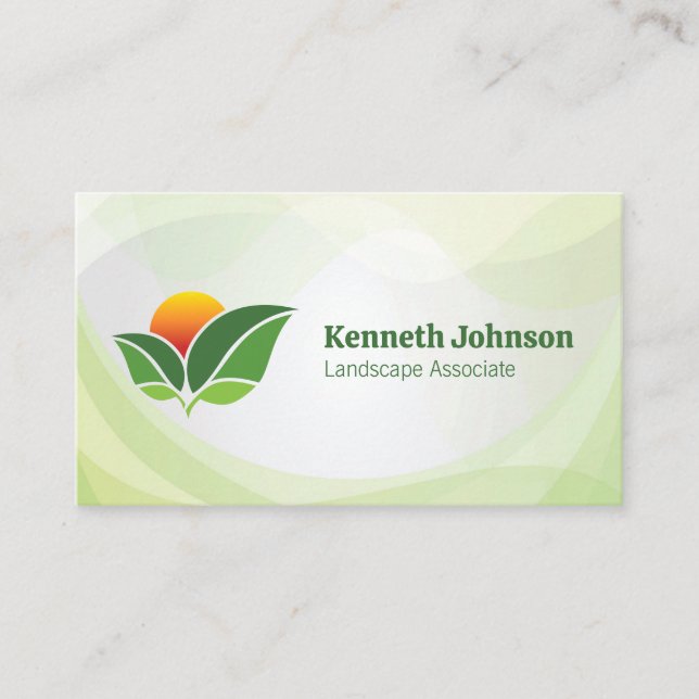 Carte De Visite Architecte paysager | Jardinage (Devant)