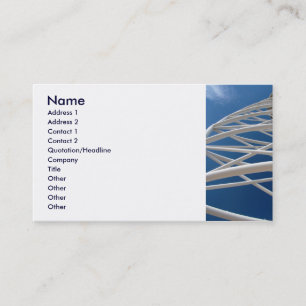 Carte De Visite Architecture moderne