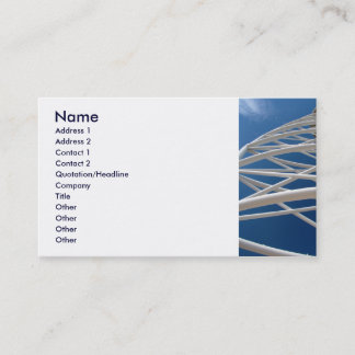 Carte De Visite Architecture moderne