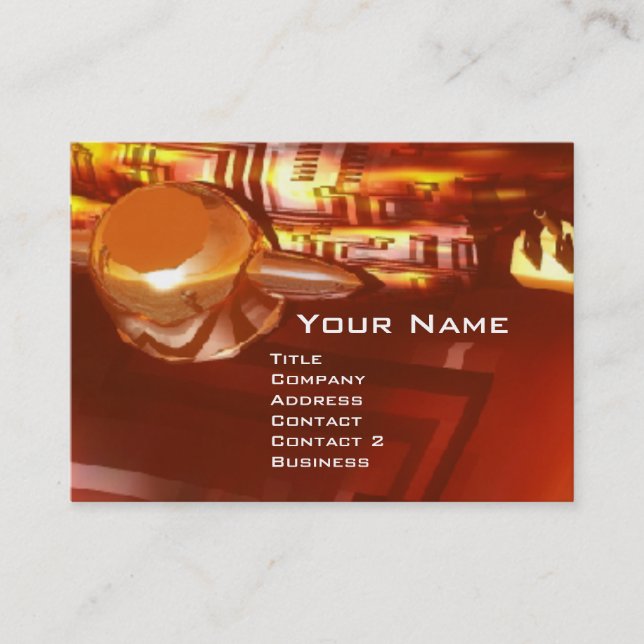 Carte De Visite ARES DANS LE DÉSERT D'HYPERION Détails (Devant)