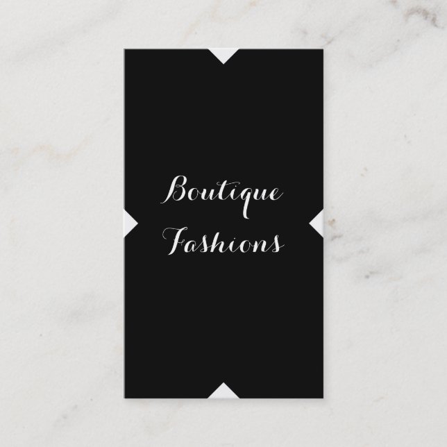 Carte De Visite Arêtes nettes (Devant)