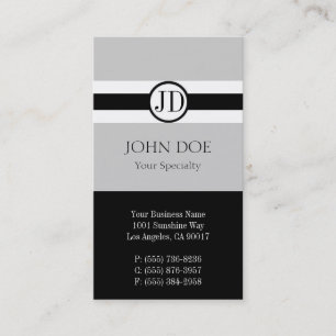 Carte De Visite Argent de pendentif de médecin