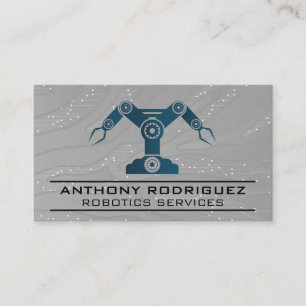 Carte De Visite Armes robotiques   Fabrication