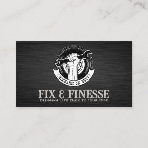 Carte De Visite Armoire de retenue mécanique   Services Auto