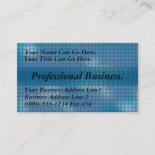 Carte De Visite Armure bleue, affaires professionnelles