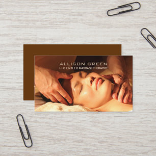 Carte De Visite Aromathérapie Acupression Masso-thérapeute