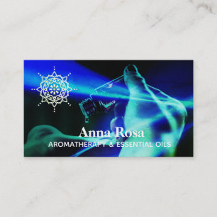 Carte De Visite *~* Aromathérapie Qualité de guérison Huiles Essen