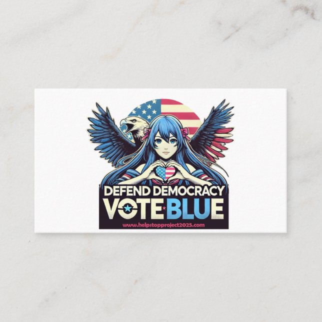 Carte De Visite Arrêter le projet 2025 et Action 47 (Devant)