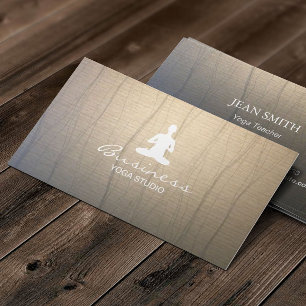 Carte De Visite Arrière - plan élégant de zen de méditation