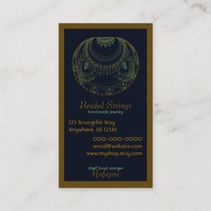 Carte De Visite Art Abstrait