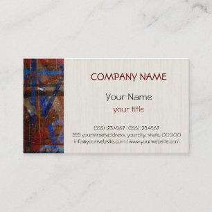 Carte De Visite Art Abstrait moderne professionnel