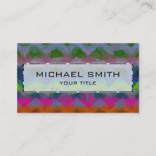 Carte De Visite Art Abstrait Mosaïque #18