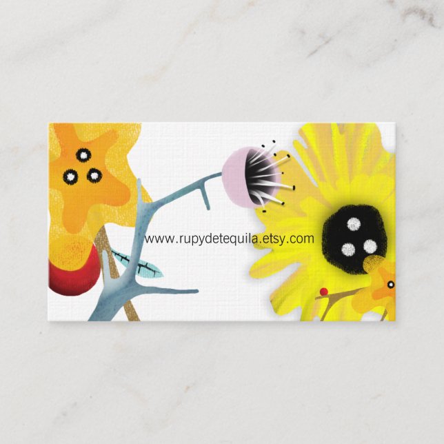 Carte De Visite Art aquarelle (Devant)